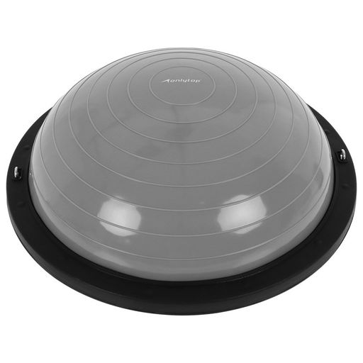 Полусфера BOSU гимнастическая, 58 х 25 см, с насосом, цвет серый - Simaland фото 16