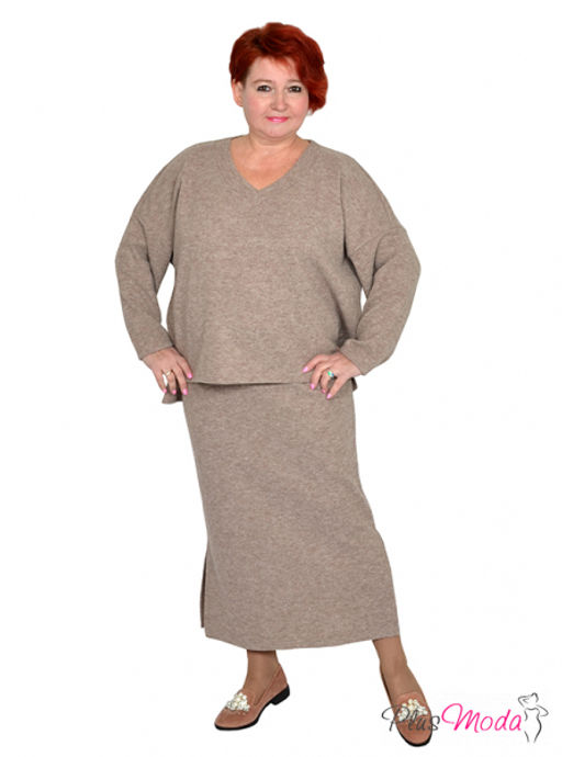 Юбка Модель №1523 размеры 44-84 - Plusmoda фото 12