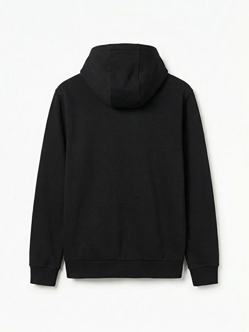 Kap??onlu Erkek Fermuarl? Sweatshirt