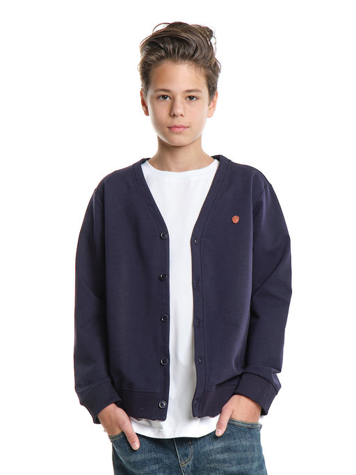 Кардиган для мальчика в школу черный UD 2086 черный - Mini maxi фото 6