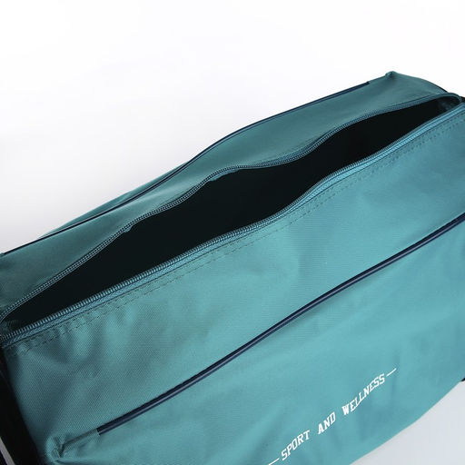 Сумка спорт Sport and wellness, 40*24*21, отд на молнии, зеленый - Nazamok фото 14
