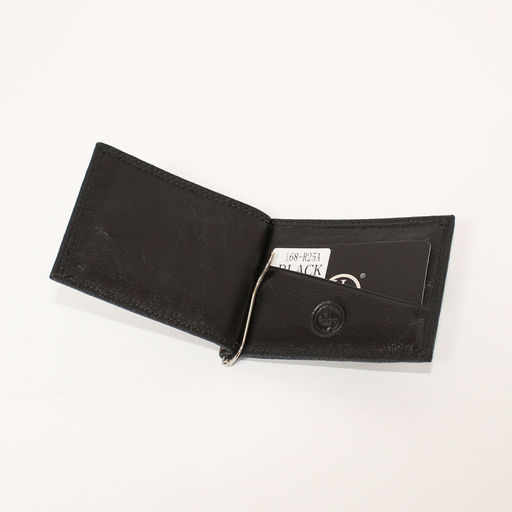 YD Зажим для денег HT168-R24F (нат.кожа)  фото 4