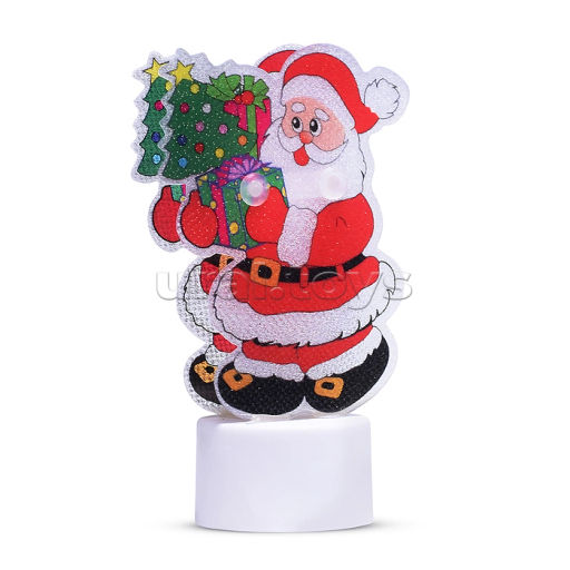 Свеча декоративная Новогодняя сказка - Снеговичок фото 3