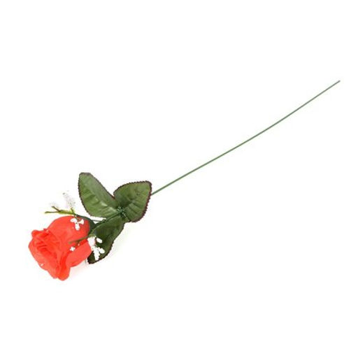 Цена за 20 шт. Цветок искусственный Роза 45 см / 0341-40 /уп 20/3000/ - Галеонтрейд фото 2