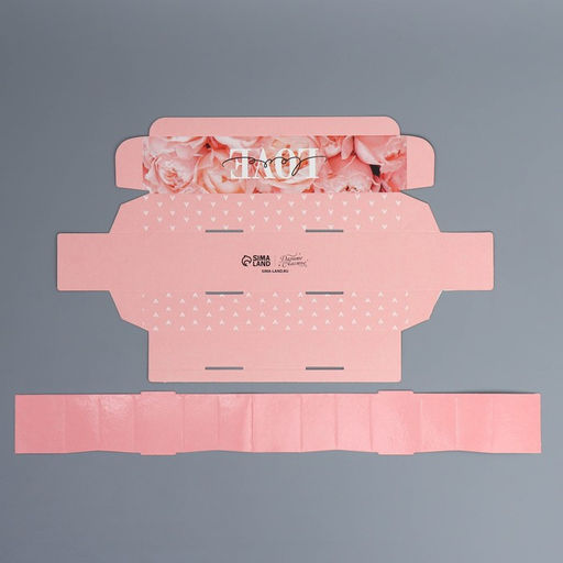 Цена за 5 шт. Коробка для конфет Love, 5 х 21 х 3.3 см - Дарите счастье фото 7