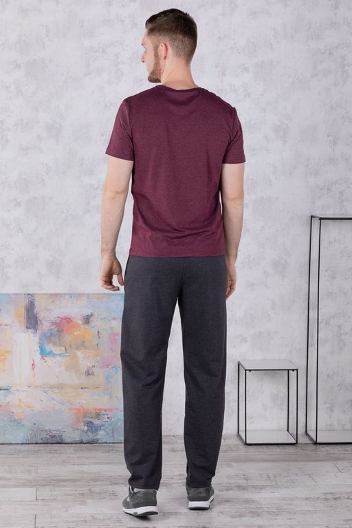 брюки спортивные 
 3.MM002A-серый - Iron man фото 5