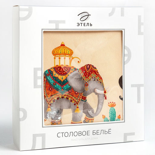 Скатерть Этель Нью-Дели 220х150 см, 100 % хл, саржа 190 гр/м2  фото 14
