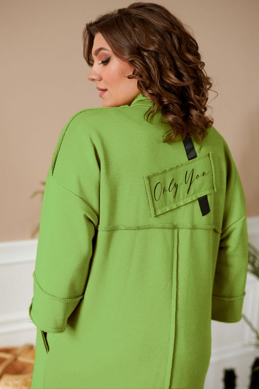 Кардиган Rumoda 2019 салатовый  фото 5