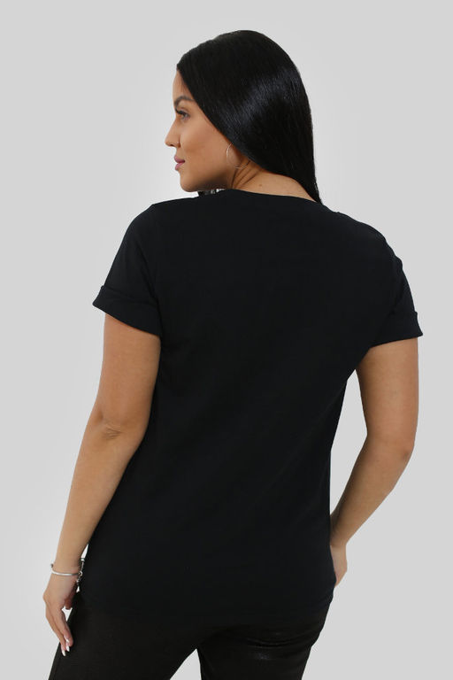 Футболка женская арт. Фут 42 брошь - Милана фото 3