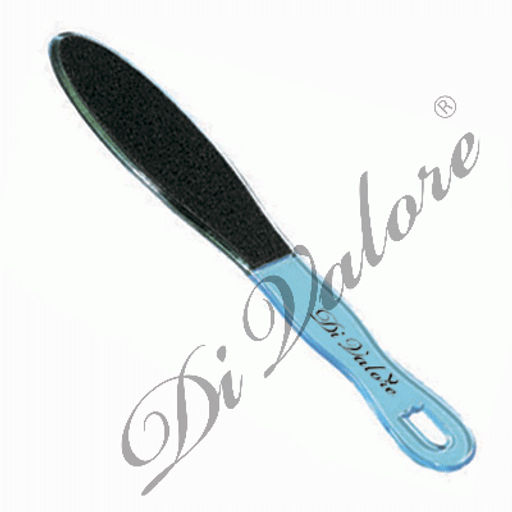 Di Valore 109-003 Терка наждачная для педикюра, абразив. 120/240 ЦВЕТНАЯ 22.8см