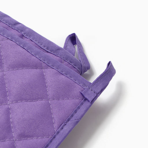 Набор кухонный «Сирень» варежка-прихватка 20×27 см, прихватка 17×17 см 100% п/э