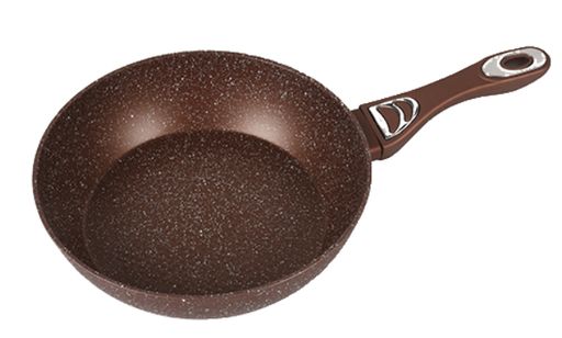 Сковорода 20 см BK-7881 глубокая DARK CHOCOLATE (8)
