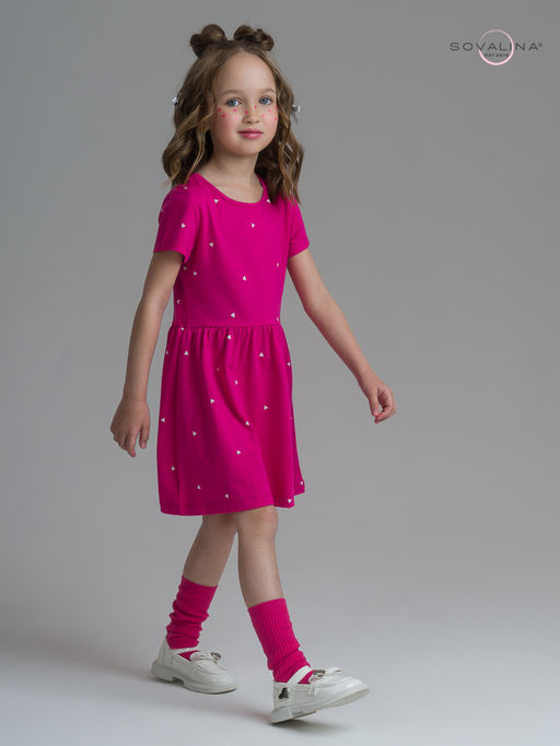 Платье Лето сердечки барби - Sovalina фото 21