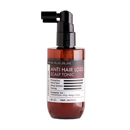 DERMA FACTORY Тоник-мист для кожи головы ПРОТИВ ВЫПАДЕНИЯ волос Anti Hair Loss Sculp Tonic, 100 мл
