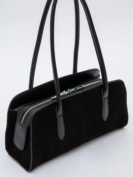 Сумка 8008-1SMS black Velina Fabbiano-Safenta