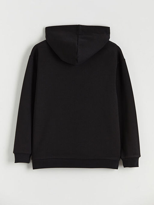 Kap??onlu Erkek ?ocuk Kal?n Sweatshirt