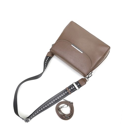 Женская сумка, кожа, MIRONPAN 116891 Светло-коричневый  фото 7