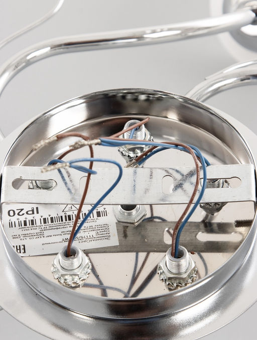 Люстра 11175/5CR, 5х60Вт, E27, 64х64х22 см