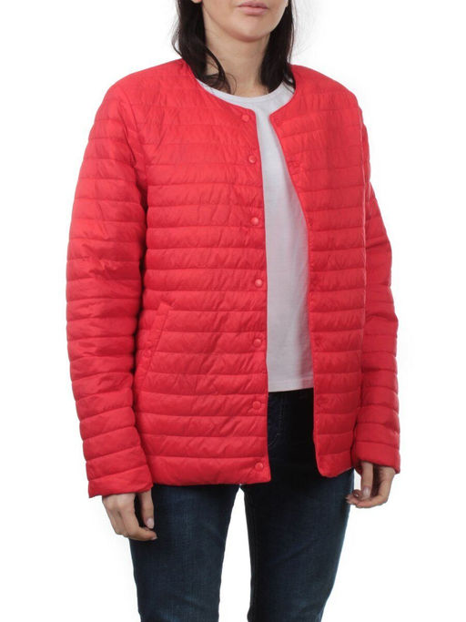 K-527 RED Куртка демисезонная стеганая женская (70 гр. холлофайбер) - Fashion фото 6