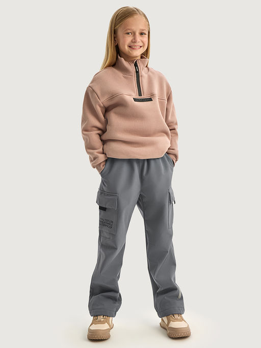 Брюки 2л16626 серый