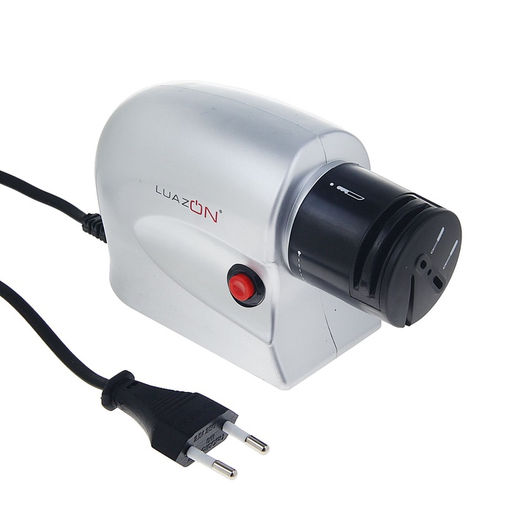 Ножеточка Luazon LTE-01, электрическая, для ножей/ножниц/отвёрток, 220 В, серая - Luazon home фото 2