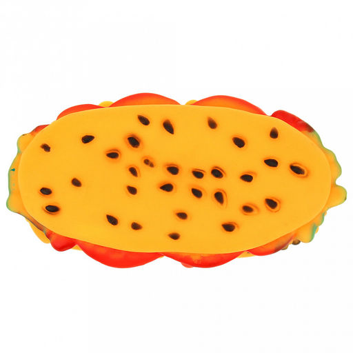 Игрушка для собаки Гамбургер 13х7х3,5см, с пищалкой, ПВХ, на картоне (Китай) - Pet toys фото 2