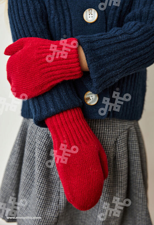Шерстяные варежки (арт. 04150) - Тод оймс ххк фото 5
