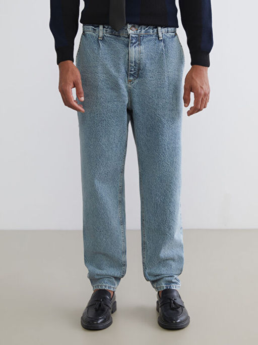 800 Balloon Fit Erkek Jean Pantolon