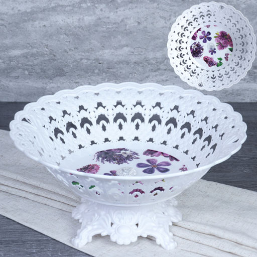 Ваза для фруктов 30см х14.5 см / GT-34183-539 /уп 60/ - ГалеонТрейд фото 3