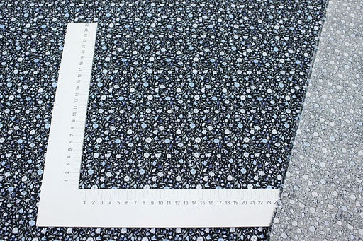 Импорт. хлопок Летний каприз цв.черный, ш.1.5м, хлопок-100%, 105гр/м.кв - Купава фото 3