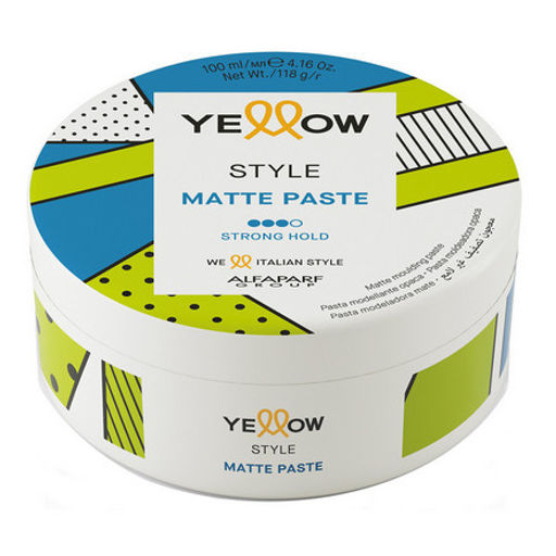 YE Паста матирующая сильной фиксации, 100 мл - Yellow фото 2