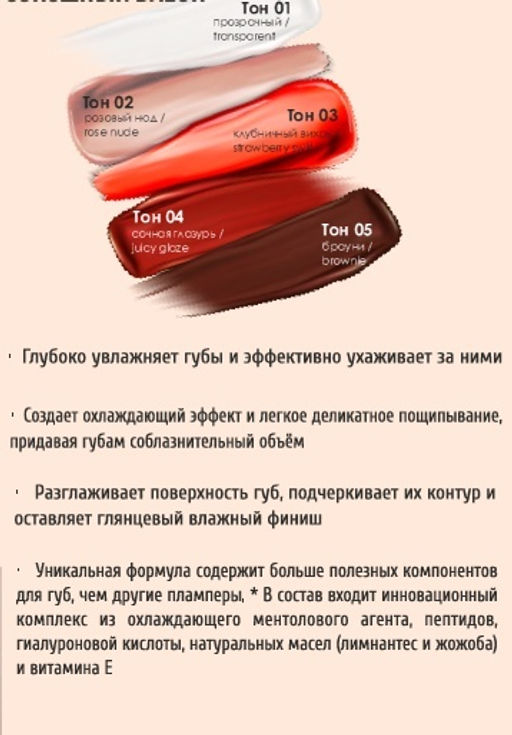 TF CTL-24 Плампер для губ Plump Bomb Im TREND тон 02 Розовый