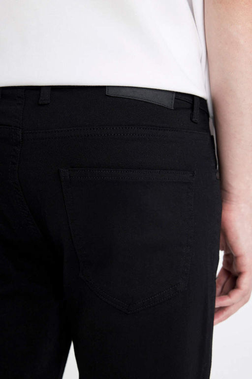 Pedro Slim Fit Джинсовые брюки узкого кроя с нормальной талией и узкими штанинами - Defacto фото 6