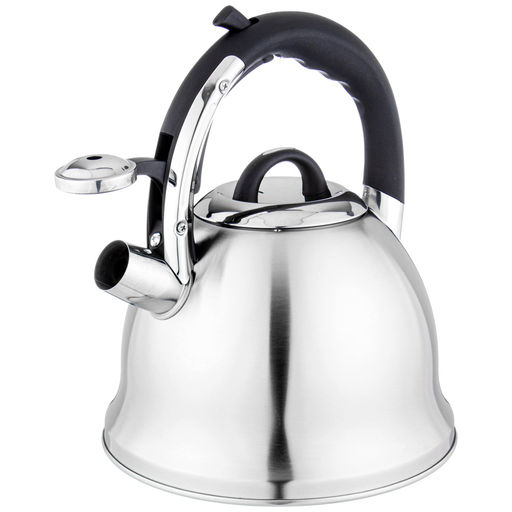 ЧАЙНИК AGNESS СО СВИСТКОМ 3,0 Л НЖС, ТЕРМОАККУМУЛИРУЮЩЕЕ ДНО, ИНДУКЦИЯ  фото 3