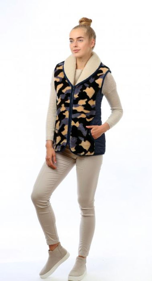 Жилет арт.7123-01 ТОРП Камуфляж серый - Altro фото 2