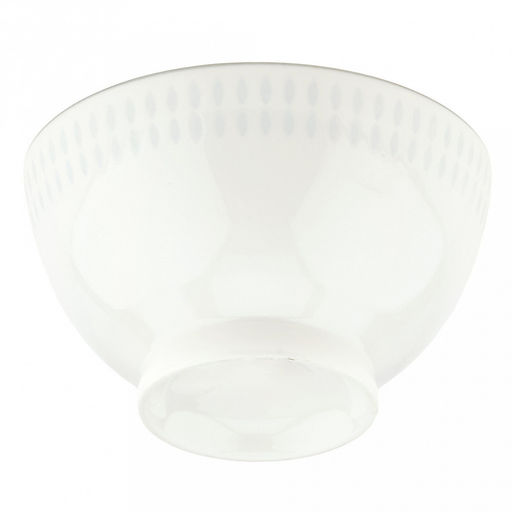 Облако Пиала фарфоровая 430мл, д12,7см, h7см, рельефный декор - голубой, отводка, белый (Китай) - Домашняя мода фото 3