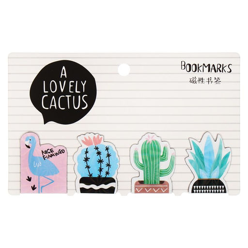 Набор закладок магнитных для книг 4 штуки Ассорти МИКС CALLIGRATA  фото 4