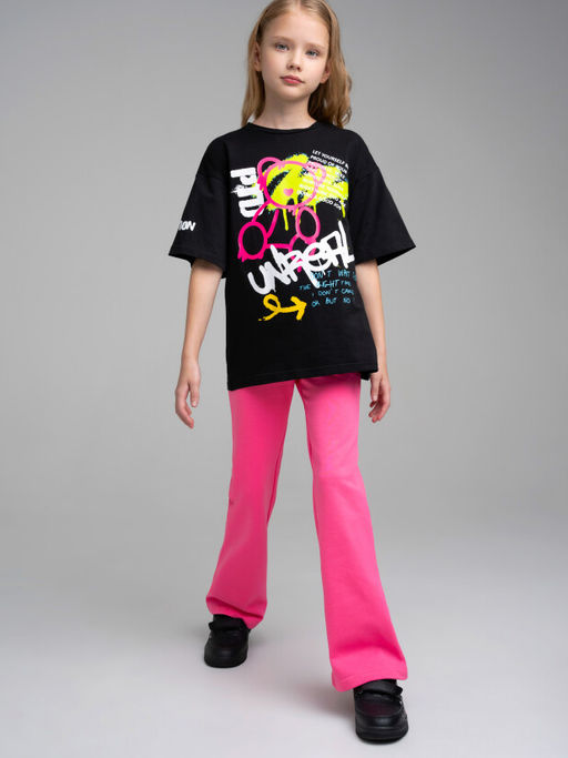 PlayToday / Комплект для девочки: футболка, брюки