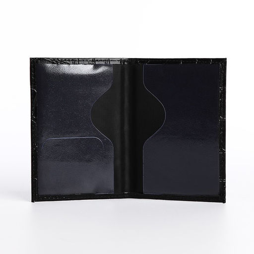 Обложка для паспорта, цвет чёрный - Simaland фото 5