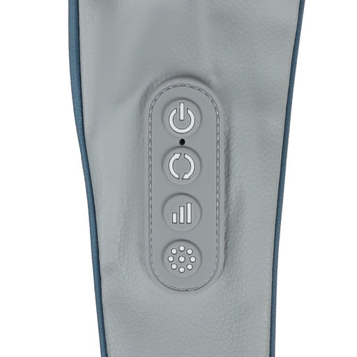 Массажёр для спины и шеи LEM-29, наплечный, ИК подогрев, серый