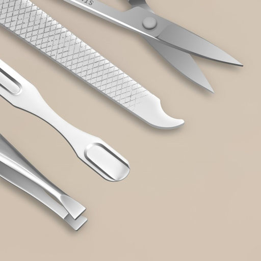 Набор маникюрный Пейзаж, 6 предметов, в футляре, МИКС - Qf фото 5