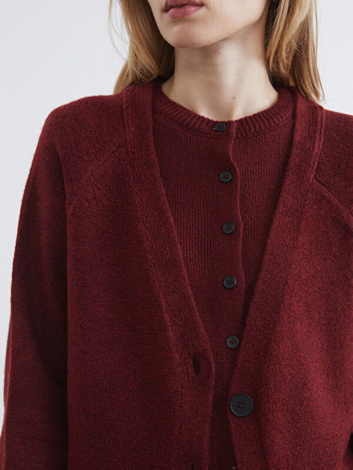 V Yaka Kad?n Triko H?rka