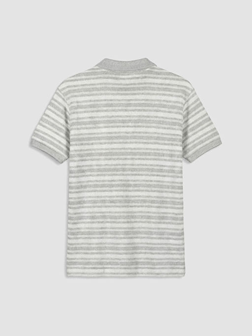 Polo Yaka ?izgili Erkek ?ocuk Ti??rt