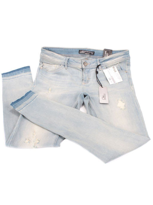 9196 LT. BLUE Джинсы женские - Fashion фото 3