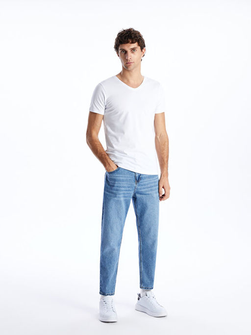 V Yaka K?sa Kollu Erkek Atlet - Waikiki фото 3