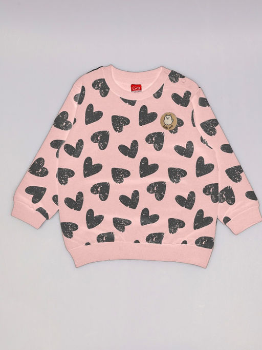 CRB wear / CWKG 90271-41 Комплект для девочки (футболка, брюки модель легинсы),темно-синий  фото 2