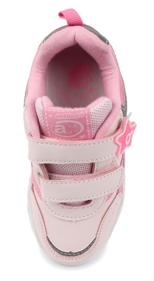 AL 4438 Полуботинки типа кроссовые детские, розовый - Antilopa фото 4