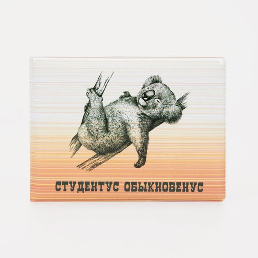 Цена за 2 шт. Обложка для студенческого билета, цвет белый/оранжевый