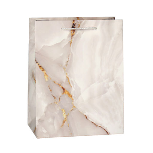 Пакет подарочный 18x23x10см Мрамор/ 3201M /уп 12/720/ - Галеонтрейд фото 2