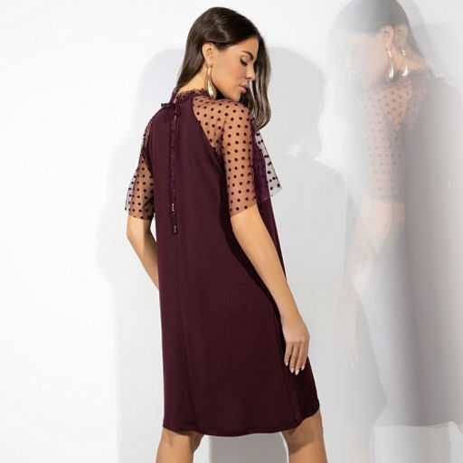 Платье с прозрачными рукавами Светиться изнутри (new) - Charutti фото 6